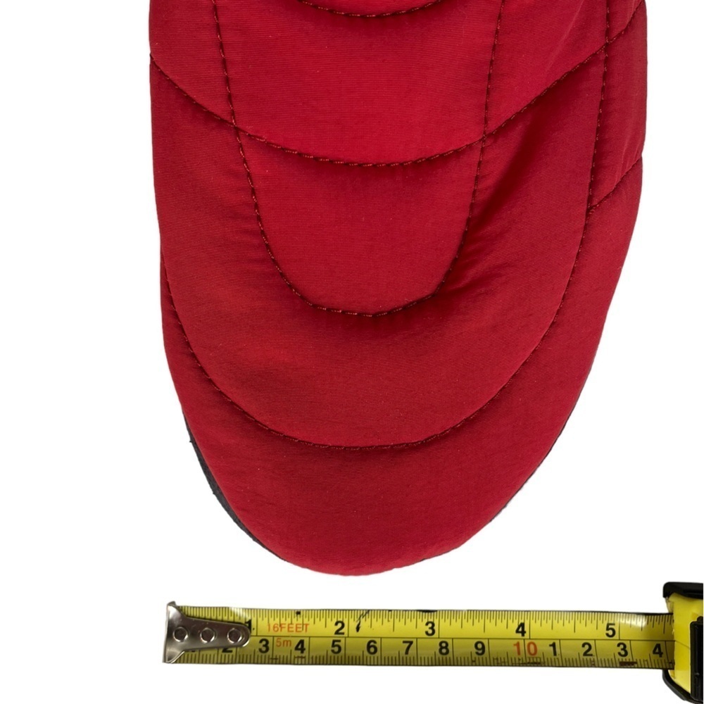 SeaVees Apres Puff Slip On Red Size 11 - Picture 2 of 8